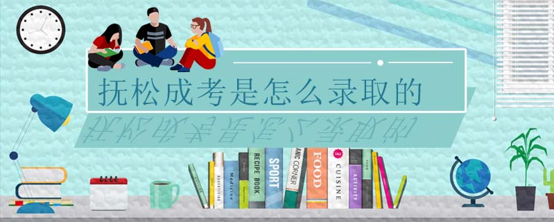 撫松成考是怎么錄取的